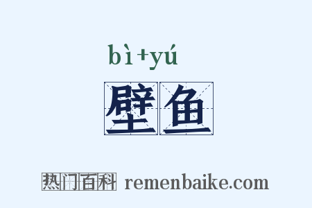壁鱼是什么意思的图片